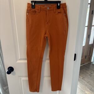 Women’s Judy Blue Los Angeles Orange Khaki Size 7/28 Cognac